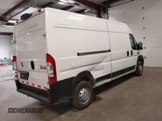 2022 Ram ProMaster Cargo with VIN 3C6MRVHG4NE114319, listed as a IAAI auction lot 41944344 with 21,896 mi miles and . Bid and sale history available at DreamBid. Image 4.