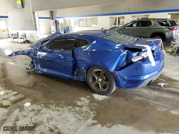 2020 Chevrolet Camaro 1LT with VIN 1G1FB1RS7L0112113, listed as a Copart auction lot 64624284 with 0 mi miles and Salvage Title. Bid and sale history available at carsss.com. Image 2.