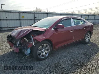 2010 Buick LaCrosse CXL with VIN 1G4GC5EG7AF311332, listed as a Copart auction lot 51421065 with 88,258 mi miles and Salvage Title. Bid and sale history available at carsss.com. Image 1.