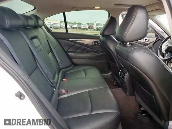 2015 Infiniti Q50 Premium with VIN JN1BV7AP7FM339762, listed as a Copart auction lot 60241965 with 94,278 mi miles and Salvage title. Bid and sale history available at DreamBid. Image 10.
