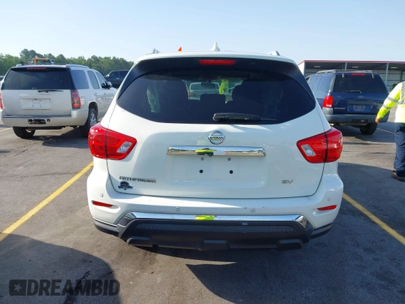 2019 Nissan Pathfinder SV z VIN 5N1DR2MN9KC628340, wystawiony jako IAAI lot #42263841 z przebiegiem 110 951 mil mil oraz . Historia ofert i sprzedaży dostępna na DreamBid. Obrazek 16.