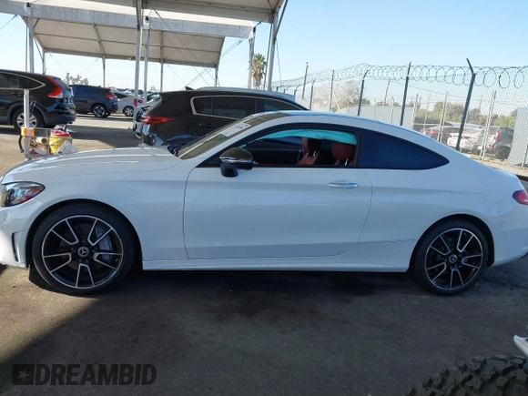 2023 Mercedes-Benz C 300 with VIN W1KWJ8DBXPG117545, listed as a IAAI auction lot 41134596 with 16,665 mi miles and . Bid and sale history available at DreamBid. Image 14.