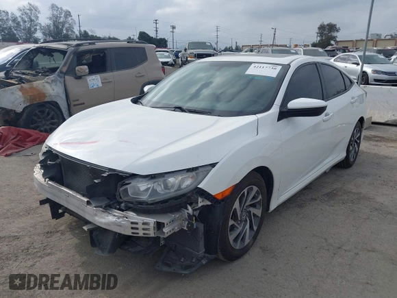 2018 Honda Civic EX with VIN 2HGFC2F74JH566761, listed as a IAAI auction lot 42117730 with 73,946 mi miles and . Bid and sale history available at DreamBid. Image 18.