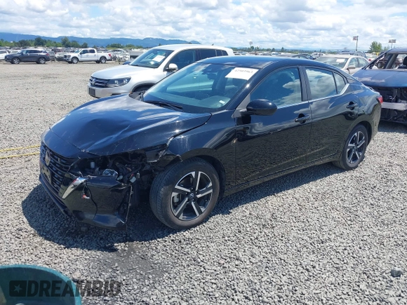 2024 Nissan Sentra SV with VIN 3N1AB8CV4RY218288, listed as a IAAI auction lot 42503963 with 49,572 mi miles and . Bid and sale history available at DreamBid. Image 17.