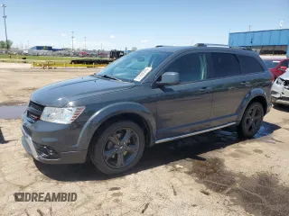 2018 Dodge Journey Crossroad z VIN 3C4PDDGGXJT523186, wystawiony jako Copart lot #57269345 z przebiegiem 108 410 mil mil oraz Czysty tytuł • Clean title. Historia ofert i sprzedaży dostępna na DreamBid. Obrazek 1.