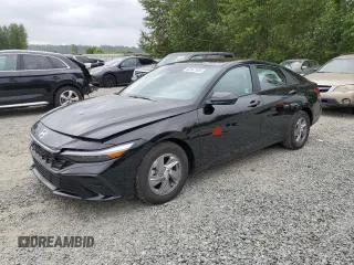 2024 Hyundai Elantra SE with VIN KMHLL4DG1RU825730, listed as a Copart auction lot 60167105 with 6,194 mi miles and Salvage title. Bid and sale history available at DreamBid. Image 1.