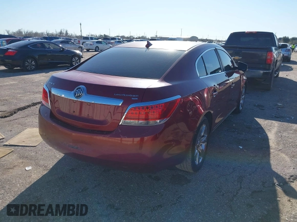 2011 Buick LaCrosse CXL with VIN 1G4GC5ED5BF341212, listed as a IAAI auction lot 41656055 with 128,880 mi miles. Bid and sale history available at carsss.com. Image 4.