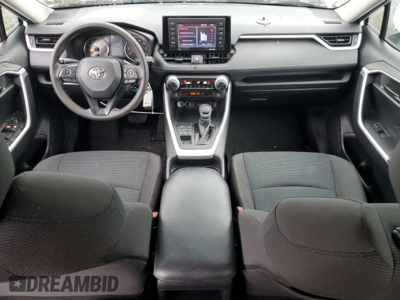 2021 Toyota RAV4 LE with VIN 2T3G1RFV0MW239133, listed as a Copart auction lot 46693685 with 64,964 mi miles and Salvage Title. Bid and sale history available at carsss.com. Image 8.