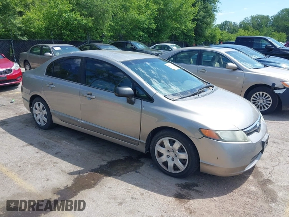 2006 Honda Civic LX z VIN 1HGFA16586L083119, wystawiony jako IAAI lot #42237313 z przebiegiem Nie podano mil oraz . Historia ofert i sprzedaży dostępna na DreamBid. Obrazek 1.