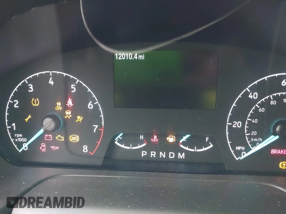 2024 Ford Transit Cargo with VIN 1FTBR1C83RKA91627, listed as a IAAI auction lot 41455595 with 12,010 mi miles and . Bid and sale history available at DreamBid. Image 7.