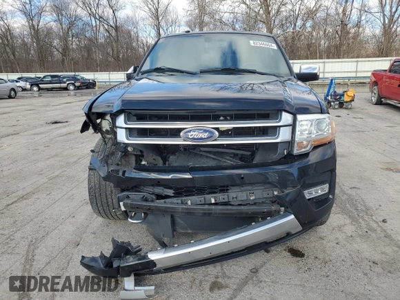2017 Ford Expedition EL Platinum with VIN 1FMJK1MT8HEA38742, listed as a Copart auction lot 82346604 with 132,411 mi miles and Salvage Title. Bid and sale history available at carsss.com. Image 5.