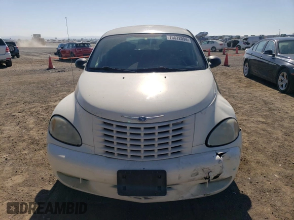2005 Chrysler PT Cruiser Limited with VIN 3C8FY68B75T550669, listed as a Copart auction lot 75672094 with 92,701 mi miles and Salvage Title. Bid and sale history available at carsss.com. Image 5.