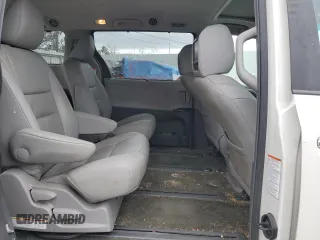 2016 Toyota Sienna Ltd with VIN 5TDDK3DC0GS138484, listed as a Copart auction lot 53599575 with 104,218 mi miles and Salvage Title. Bid and sale history available at carsss.com. Image 11.