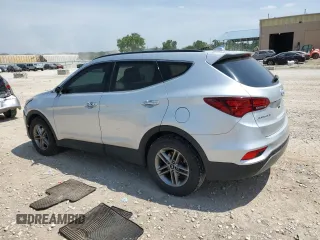 2017 Hyundai Santa Fe 2.4L with VIN 5XYZUDLB9HG491173, listed as a Copart auction lot 61109325 with 104,303 mi miles and Salvage title. Bid and sale history available at DreamBid. Image 2.