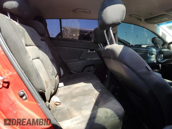 2012 Kia Sportage LX with VIN KNDPB3A25C7345952, listed as a Copart auction lot 57830015 with 101,757 mi miles and Salvage title. Bid and sale history available at DreamBid. Image 11.