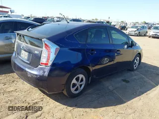 2012 Toyota Prius One with VIN JTDKN3DU6C1508691, listed as a IAAI auction lot 42137990 with 271,382 mi miles. Bid and sale history available at carsss.com. Image 4.