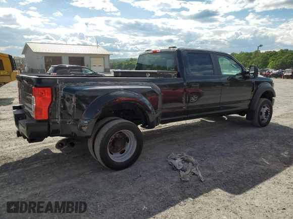 2021 Ford F-450 XL with VIN 1FT8W4DT7MEC33766, listed as a Copart auction lot 58484965 with 95,345 mi miles and Clean title. Bid and sale history available at DreamBid. Image 3.
