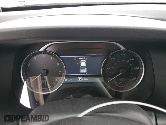 2024 Nissan Frontier SV with VIN 1N6ED1FK8RN660891, listed as a Copart auction lot 42144235 with 2,569 mi miles and Salvage title. Bid and sale history available at DreamBid. Image 9.