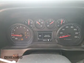 2020 Chevrolet Silverado 1500 Work Truck with VIN 3GCNWAEF1LG331483, listed as a Copart auction lot 44517375 with 100,453 mi miles and Salvage Title. Bid and sale history available at DreamBid. Image 9.