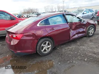 2016 Chevrolet Malibu LS with VIN 1G1ZB5ST9GF326627, listed as a IAAI auction lot 40965081 with 111,548 mi miles and . Bid and sale history available at DreamBid. Image 4.