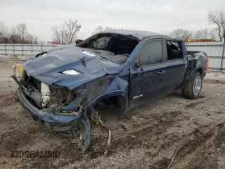 2019 Ram 1500 Laramie z VIN 1C6SRFJT9KN780359, wystawiony jako Copart lot #51691965 z przebiegiem 63 330 mil mil oraz Szkoda całkowita • Salvage title. Historia ofert i sprzedaży dostępna na DreamBid. Obrazek 1.