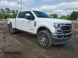 2021 Ford Super Duty F-250 SRW XL with VIN 1FT7W2BTXMED85995, listed as a Copart auction lot 51061045 with 101,276 mi miles and Salvage Title. Bid and sale history available at carsss.com. Image 4.