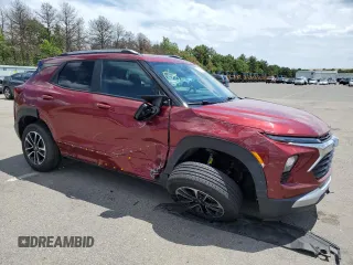 2024 Chevrolet TrailBlazer LT with VIN KL79MRSLXRB052189, listed as a Copart auction lot 60459514 with 2,256 mi miles and Salvage Title. Bid and sale history available at DreamBid. Image 4.
