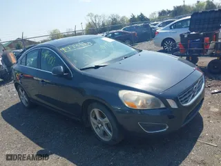 2012 Volvo S60 T5 with VIN YV1622FS7C2110703, listed as a IAAI auction lot 41974400 with 188,143 mi miles. Bid and sale history available at carsss.com. Image 1.