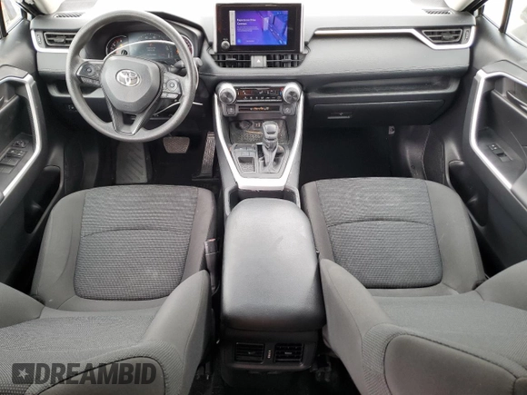 2024 Toyota RAV4 LE with VIN 2T3H1RFV8RW321834, listed as a Copart auction lot 49007425 with 27,059 mi miles and Salvage Title. Bid and sale history available at carsss.com. Image 8.