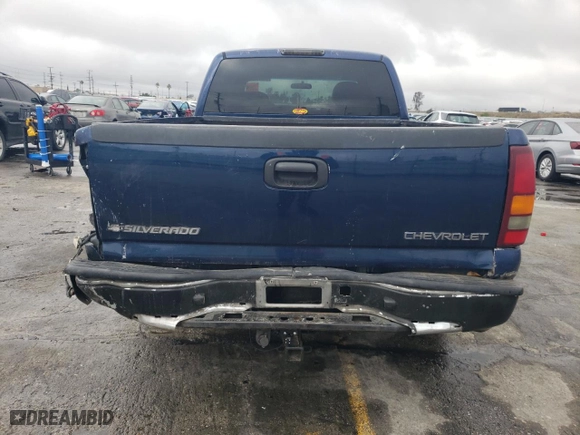 2001 Chevrolet Silverado 1500 LS with VIN 2GCEC19V111175185, listed as a Copart auction lot 44200645 with 188,146 mi miles and Salvage Title. Bid and sale history available at carsss.com. Image 6.