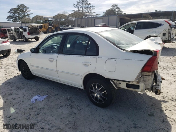 2001 Honda Civic LX with VIN 1HGES165X1L016068, listed as a Copart auction lot 47646545 with 227,257 mi miles and Salvage Title. Bid and sale history available at carsss.com. Image 2.