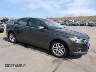 2015 Ford Fusion SE with VIN 3FA6P0HD7FR257555, listed as a Copart auction lot 52453815 with 52,609 mi miles and Salvage Title. Bid and sale history available at DreamBid. Image 4.