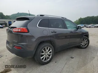 2018 Jeep Cherokee Limited with VIN 1C4PJMDB4JD608869, listed as a Copart auction lot 60962805 with 75,600 mi miles and Salvage title. Bid and sale history available at DreamBid. Image 3.