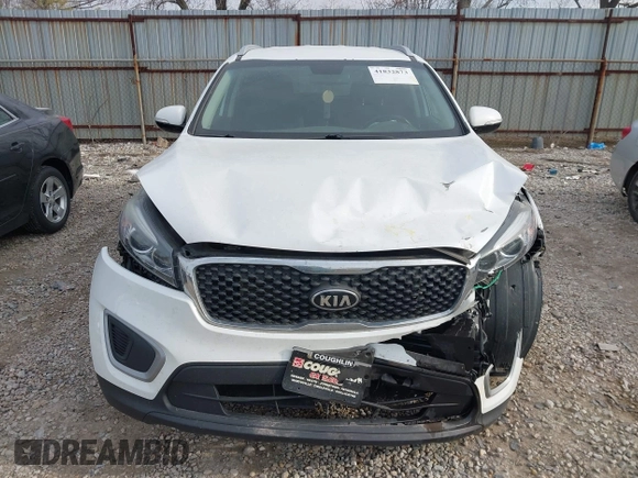 2018 Kia Sorento LX with VIN 5XYPGDA3XJG424355, listed as a IAAI auction lot 41832873 with 114,254 mi miles. Bid and sale history available at carsss.com. Image 12.