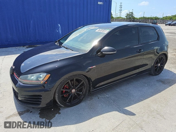 2015 Volkswagen GTI S z VIN 3VWTT7AU9FM100342, wystawiony jako Copart lot #57616155 z przebiegiem 133 971 mil mil oraz Czysty tytuł • Clean title. Historia ofert i sprzedaży dostępna na DreamBid. Obrazek 1.