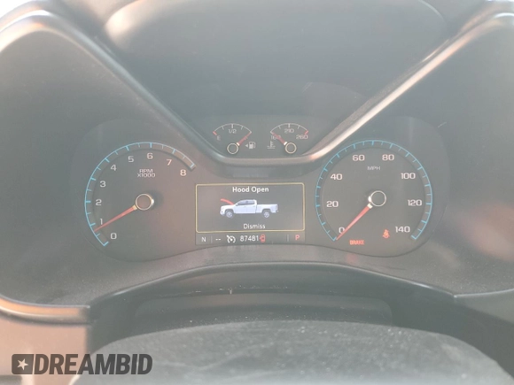 2019 GMC Canyon 2WD SLE with VIN 1GTG5CEN5K1134926, listed as a Copart auction lot 47815655 with 87,481 mi miles and Salvage Title. Bid and sale history available at carsss.com. Image 9.