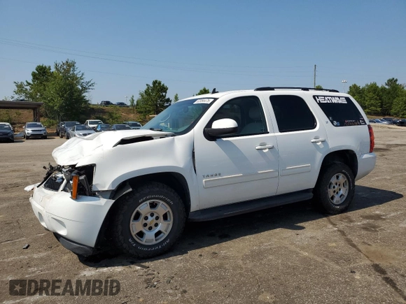 2013 Chevrolet Tahoe LT with VIN 1GNSCBE0XDR344268, listed as a Copart auction lot 62084475 with 171,603 mi miles and Salvage title. Bid and sale history available at DreamBid. Image 1.