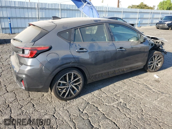 2024 Subaru Impreza Sport with VIN JF1GUAFC6R8322978, listed as a Copart auction lot 74507574 with 8,943 mi miles and Salvage Title. Bid and sale history available at carsss.com. Image 3.