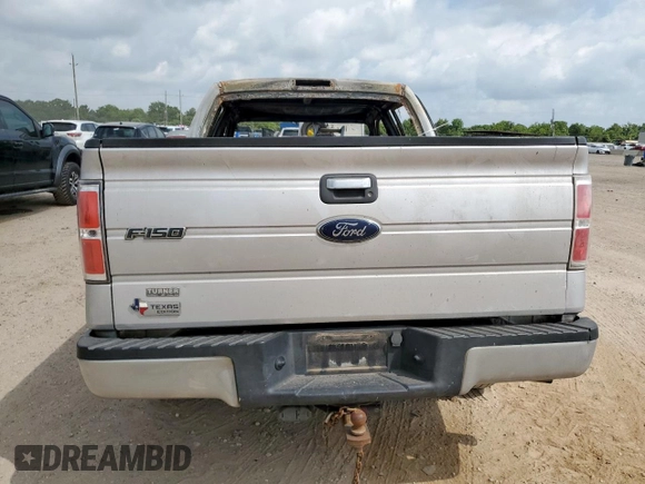2014 Ford F-150 XL with VIN 1FTFW1CTXEKF45574, listed as a Copart auction lot 58252965 with Not provided miles and Non repairable. Bid and sale history available at DreamBid. Image 6.