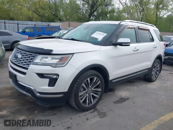 2018 Ford Explorer Platinum z VIN 1FM5K8HT1JGA62332, wystawiony jako IAAI lot #42105769 z przebiegiem 86 159 mil mil oraz . Historia ofert i sprzedaży dostępna na DreamBid. Obrazek 17.