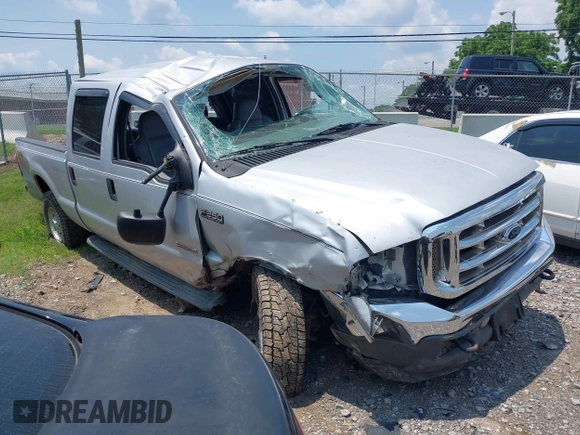 2004 Ford F-250 XL with VIN 1FTNW21P54ED86788, listed as a IAAI auction lot 42378691 with Not provided miles and . Bid and sale history available at DreamBid. Image 1.