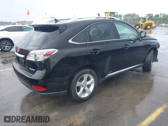 2012 Lexus RX 350 with VIN 2T2BK1BA7CC129860, listed as a IAAI auction lot 42103055 with 62,487 mi miles and . Bid and sale history available at DreamBid. Image 4.