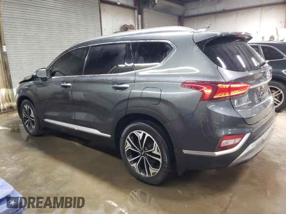 2020 Hyundai Santa Fe SEL with VIN 5NMS3CAA0LH152308, listed as a Copart auction lot 87057694 with 38,271 mi miles and Salvage Title. Bid and sale history available at carsss.com. Image 2.