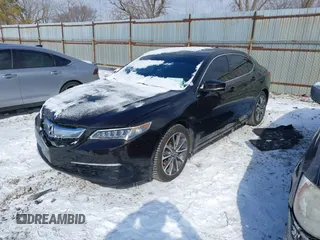 2015 Acura TLX V6 with VIN 19UUB2F33FA025391, listed as a IAAI auction lot 41625936 with 115,635 mi miles. Bid and sale history available at carsss.com. Image 17.
