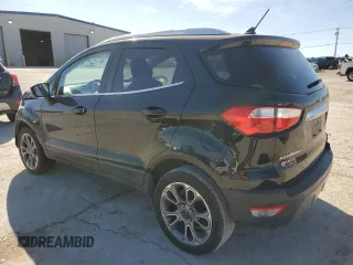 2018 Ford EcoSport Titanium z VIN MAJ3P1VEXJC212722, wystawiony jako Copart lot #48796765 z przebiegiem 119 452 mil mil oraz Szkoda całkowita • Salvage title. Historia ofert i sprzedaży dostępna na DreamBid. Obrazek 2.