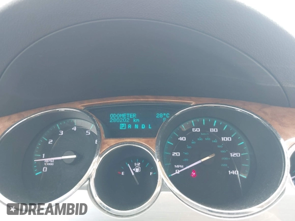 2011 Buick Enclave CXL-2 with VIN 5GAKRCED1BJ346259, listed as a IAAI auction lot 42083463 with 280,202 mi miles. Bid and sale history available at carsss.com. Image 7.