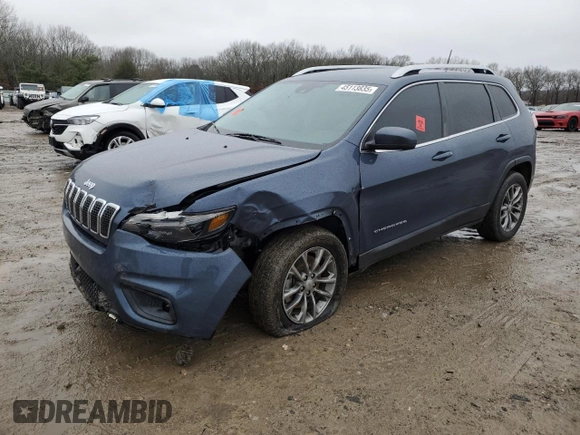 2020 Jeep Cherokee Lux with VIN 1C4PJLLX9LD634233, listed as a Copart auction lot 45113835 with 81,580 mi miles and Salvage title. Bid and sale history available at DreamBid. Image 1.