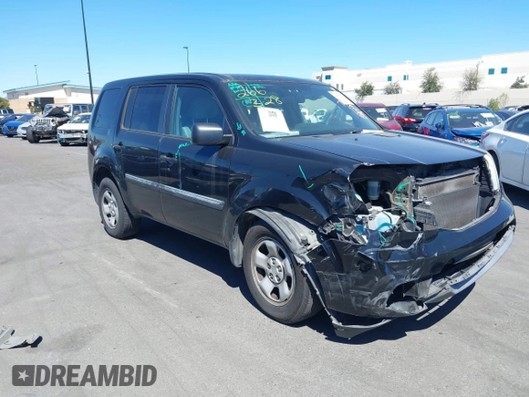 2015 Honda Pilot LX with VIN 5FNYF3H25FB016469, listed as a IAAI auction lot 41760874 with 188,837 mi miles and . Bid and sale history available at carsss.com. Image 1.
