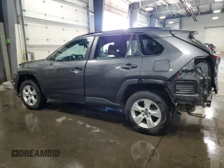 2020 Toyota RAV4 XLE with VIN 2T3P1RFVXLW119614, listed as a Copart auction lot 77139364 with 74,020 mi miles and Salvage Title. Bid and sale history available at carsss.com. Image 2.