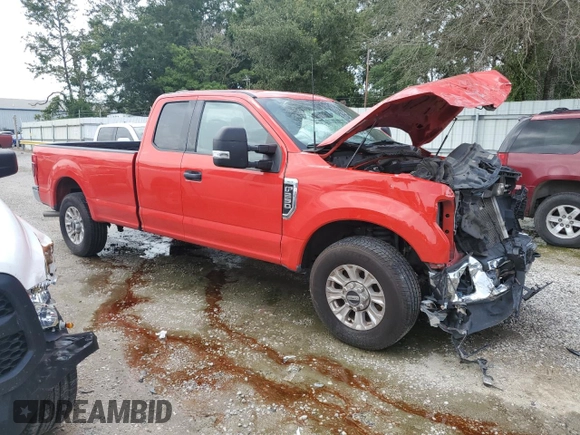 2022 Ford F-250 XL with VIN 1FT7X2A65NED39601, listed as a Copart auction lot 62040794 with 78,644 mi miles and Salvage title. Bid and sale history available at DreamBid. Image 4.